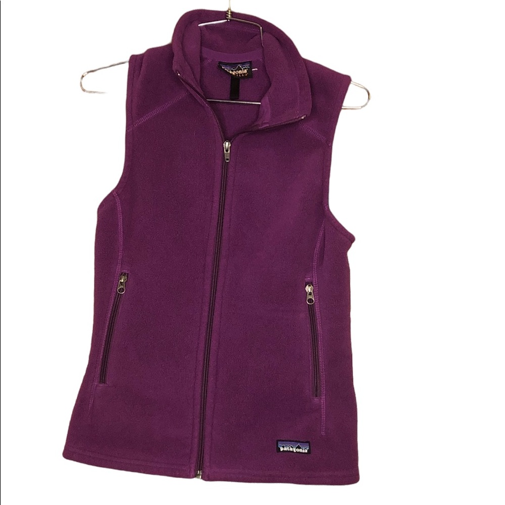 Purple Patagonia vest